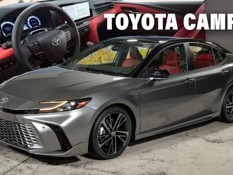 Bất ngờ với doanh số của Toyota Camry bán ra mỗi ngày tại Mỹ