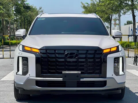 Lăn bánh 10.000 km, Hyundai Palisade 2023 bản cao nhất đã vội lên sàn xe cũ