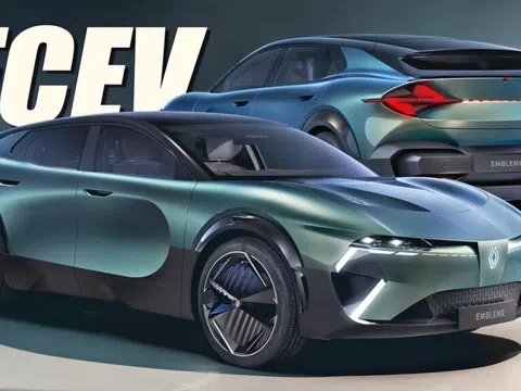 Renault Embleme Concept - SUV chạy bằng hydro với lượng phát thải siêu thấp