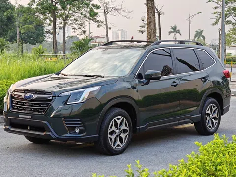 Bất ngờ giá bán của Subaru Forester 2023 ‘siêu lướt’ trên thị trường xe cũ