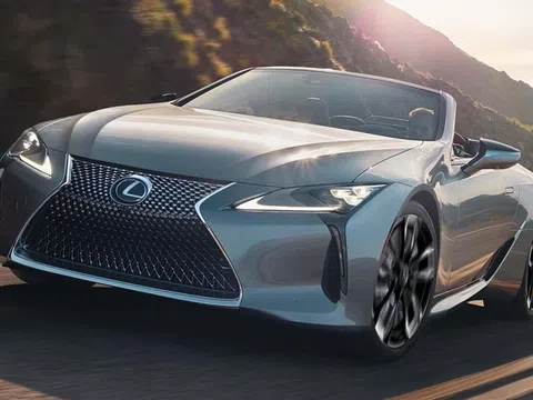 Xe sang thể thao Lexus LC 500 2025 ra mắt, giá quy đổi từ gần 2,5 tỷ đồng