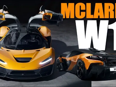 McLaren W1 - Siêu xe thế hệ mới thiết lập tiêu chuẩn cho hypecar tương lai