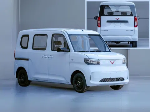 Xe điện Wuling Zhiguang lộ diện trước ngày ra mắt, dùng chung động cơ với ‘đàn em’ Mini EV