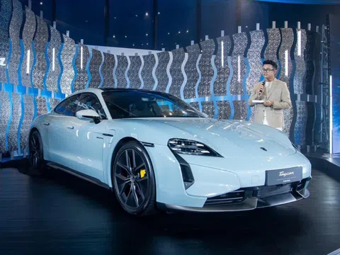 Porsche Taycan 2025 ra mắt Việt Nam: Nâng cấp sức mạnh, giá từ 4,62 tỷ đồng