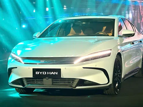 BYD Han - Sedan điện cỡ E giá 1,489 tỷ đồng trình làng tại Việt Nam