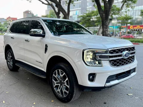 Sau 2 năm sử dụng, Ford Everest Titanium 2022 giữ giá không ngờ trên sàn xe cũ