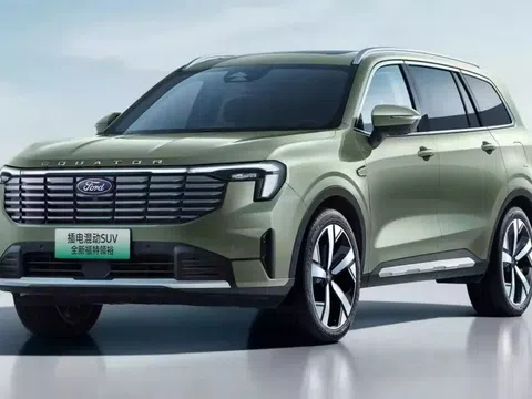 SUV plug-in hybrid Ford Equator 2025 ra mắt, tầm vận hành kết hợp lên tới hơn 1.200 km