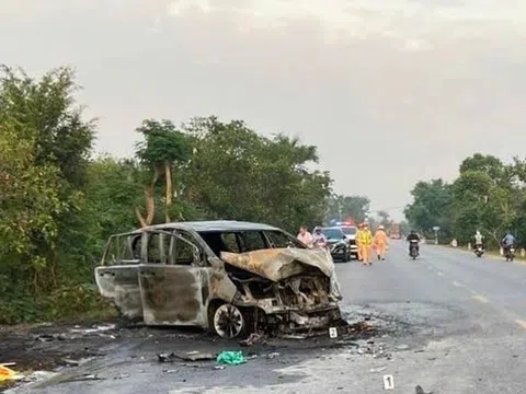 Nguy cơ cháy xe sau tai nạn: Nguyên nhân và cách thoát hiểm an toàn