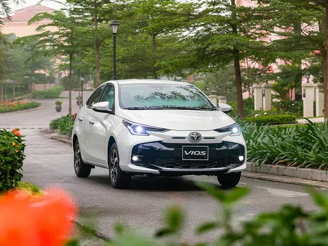 Toyota Vios dễ thành sedan cỡ B bán chạy nhất năm 2024 tại Việt Nam