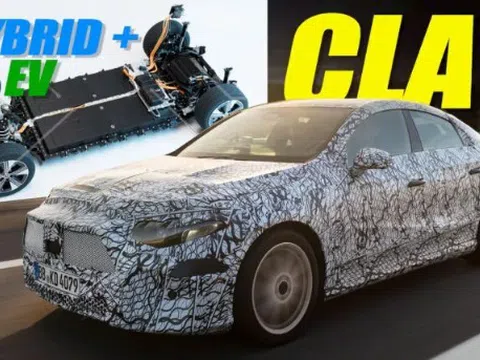 Mercedes CLA tiết lộ 5 tùy chọn về động cơ "tiết kiệm nhiên liệu" trong thế hệ mới