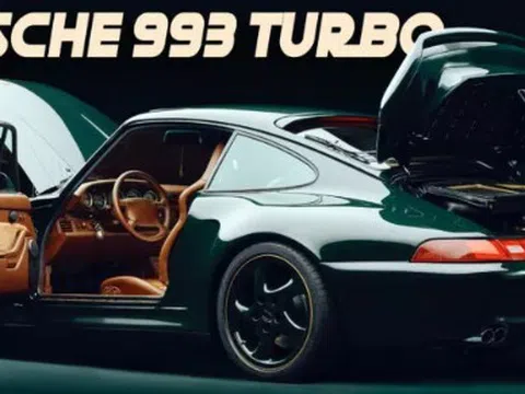 Chiêm ngưỡng siêu phẩm Porsche 993 Turbo trong lớp áo cổ điển đặc biệt