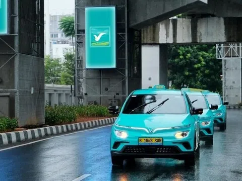 Xanh SM chính thức ra mắt dịch vụ taxi điện tại Indonesia