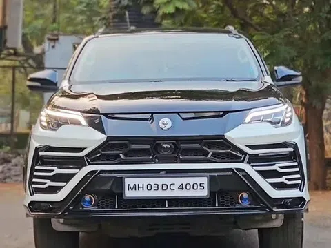 Toyota Fortuner được 'hô biến' theo phong cách siêu xe Lamborghini Urus