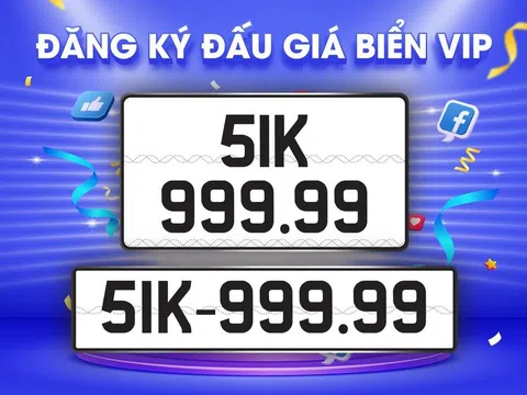 Loạt biển số "ngũ quý" siêu VIP rao bán cắt lỗ cả trăm triệu để thu hồi vốn