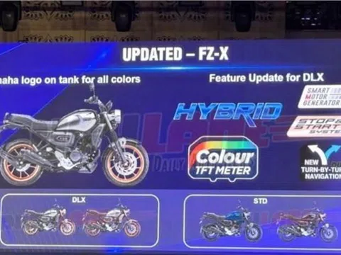 Xe côn tay Yamaha FZ-X Hybrid sẽ trình làng trong năm 2025?