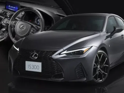 Lexus IS300 2025 bổ sung phiên bản "bóng đêm" đầy quyến rũ