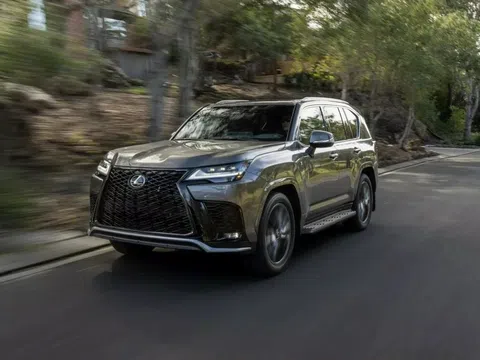 Giá bán Lexus LX 2025 tăng mạnh khi có thêm phiên bản hybrid