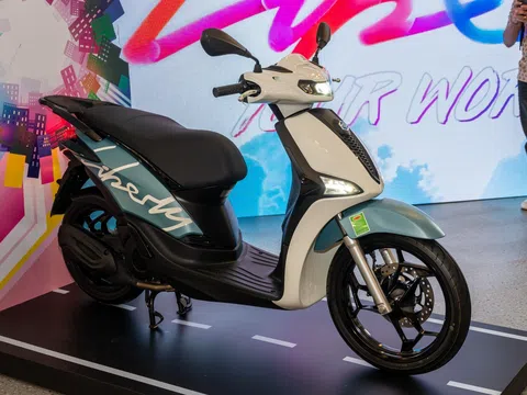 Piaggio Liberty 2025 có giá từ 57,5 triệu đồng tại Việt Nam, cạnh tranh Honda SH Mode