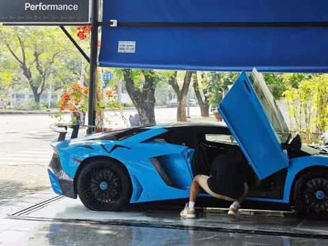 Siêu phẩm Lamborghini Aventador SV duy nhất tại Việt Nam bất ngờ tái xuất sau khi rời khỏi tay chủ cũ Minh Nhựa