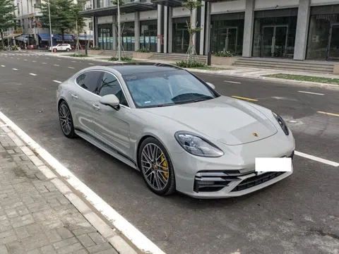 Ngỡ ngàng giá bán lại của Porsche Panamera Turbo S 2021 độc nhất Việt Nam sau 4 năm sử dụng