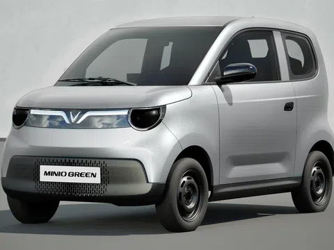 Mục sở thị VinFast Minio Green: Nội thất tối giản, tầm vận hành 180 km/sạc