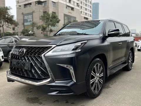 Bất ngờ giá chào bán của xe sang Lexus LX 570 MBS 2019 sau hơn 5 năm sử dụng