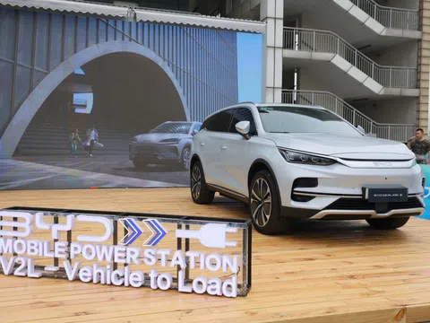 BYD ra mắt SUV thuần điện cỡ lớn Sealion 8, giá khởi điểm từ 1,569 tỷ đồng