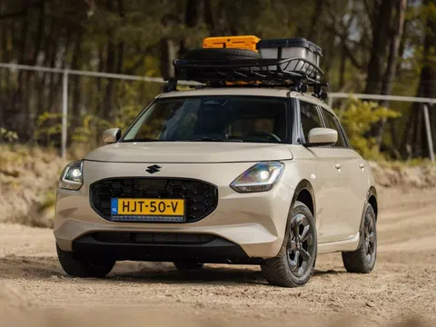 Suzuki Swift hóa 'quái thú' địa hình – Bản độ có một không hai