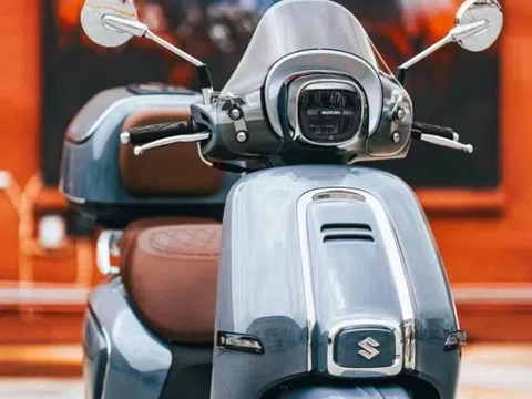 Suzuki ra mắt xe ga "đẹp như Vespa", giá chỉ 35 triệu đồng