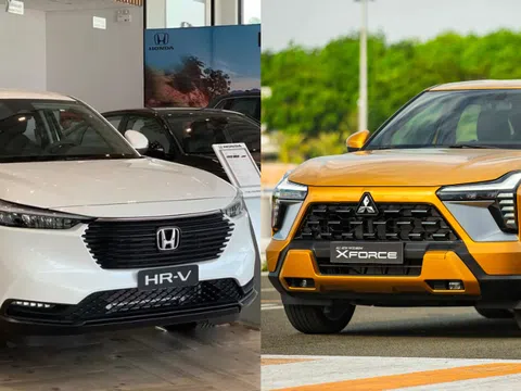 So găng Honda HR-V 2025 và Mitsubishi Xforce: Tài chính 700 triệu đồng chọn xe nào?