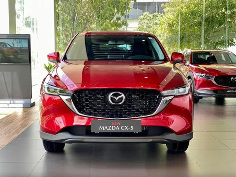 Mazda CX-5 lần đầu soán ngôi Xpander và Ranger, dẫn đầu doanh số xe xăng/dầu