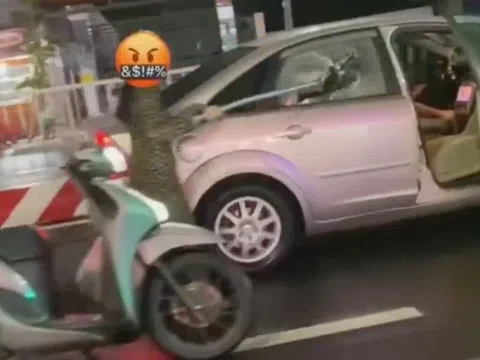 Nguyên nhân vụ người phụ nữ đập kính ô tô chồng ở Đồng Tháp: Không phải đánh ghen như tin đồn