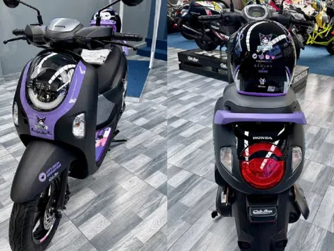 Honda Scoopy Kuromi xuất hiện tại Việt Nam: Nhập khẩu tư nhân, "ăn xăng" chỉ 1,7 lít/100 km