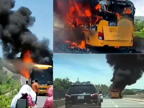 Xe khách bốc cháy trên cao tốc: Làm gì để thoát hiểm? Hành khách có được bồi thường?