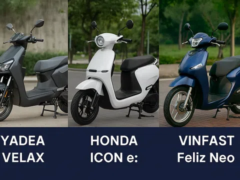 “Soi” công nghệ thông minh trên Yadea Velax – Liệu đủ sức đấu Honda ICON e: và VinFast Feliz Neo trong tầm giá dưới 30 triệu đồng?