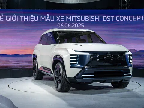 Mitsubishi DST Concept ra mắt khách Việt, dự kiến mở bán bản thương mại vào cuối năm nay