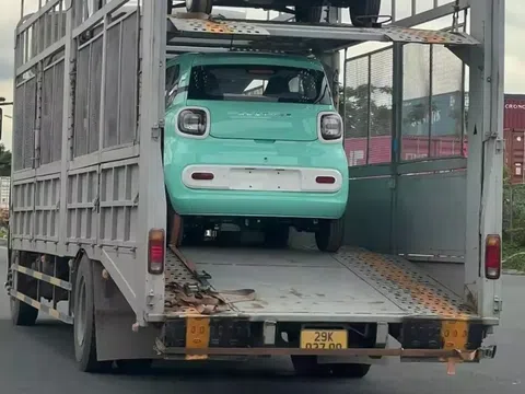 Xe điện mini "giá mềm" của Trung Quốc đã cập cảng Việt Nam, dự mở bán vào quý III/2025