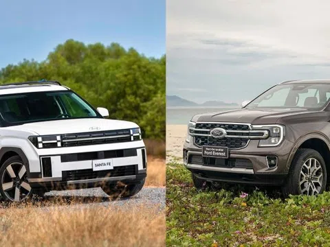 Ford Everest đã "soán ngôi" Santa Fe và Fortuner như thế nào chỉ sau 3 năm?