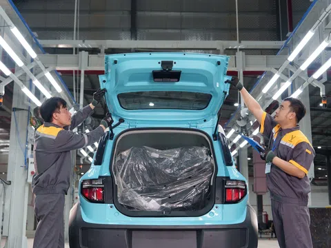 Nhà máy VinFast Hà Tĩnh đi vào hoạt động: Công suất 200.000 xe/năm, sản xuất VF 3, Minio Green và EC Van