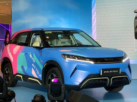 Ô tô điện BYD Atto 2 chốt giá 669 triệu đồng tại Việt Nam, chạy tối đa 380 km/sạc