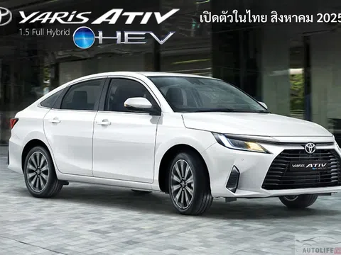 Toyota Vios Hybrid 2025 ấn định ngày ra mắt thị trường Đông Nam Á - Có gì đáng chờ đợi ở bản 1.5L hoàn toàn mới?