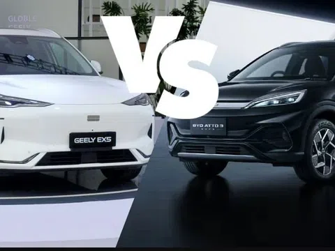 So sánh Geely EX5 và BYD Atto 3: SUV điện nào đáng mua hơn trong tầm giá 900 triệu?