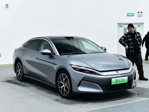 BYD sắp đưa thêm xe điện mới về Việt Nam, có thể là mẫu sedan cao cấp Han L?