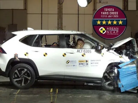 SUV đô thị Toyota Yaris Cross đạt điểm an toàn cao ngang Mitsubishi Xforce