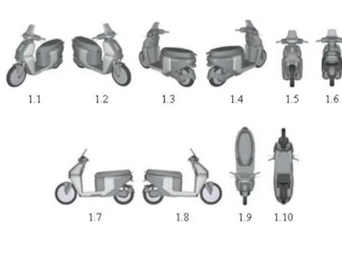 Hãng xe Ấn Độ đăng ký bản quyền kiểu dáng xe máy điện mới tại Việt Nam, có thể chạy tối đa 95 km/sạc