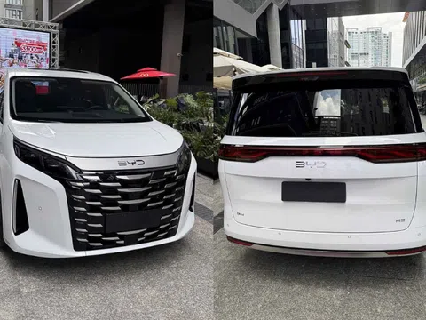 MPV hybrid BYD M9 được bắt gặp tại Việt Nam, dự kiến ra mắt cuối năm đấu Kia Carnival