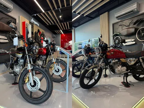 Xe côn tay cổ điển Honda CG150 sắp được đưa về Việt Nam: Bình xăng lớn, dùng hộp số 5 cấp?