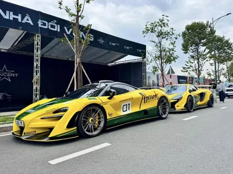 Dàn siêu xe McLaren “hàng độc” đậm chất đường đua đổ bộ TPHCM
