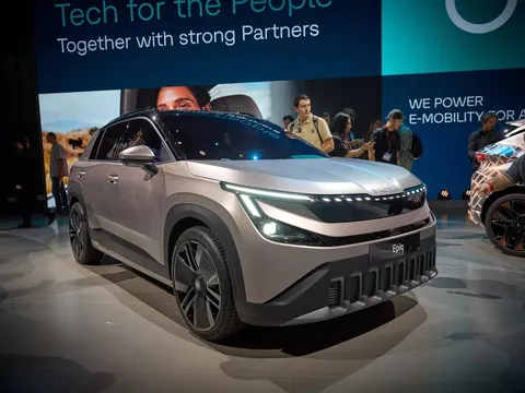 Cận cảnh SUV điện cỡ nhỏ Skoda Epiq: Dự ra mắt năm 2026, giá hứa hẹn "rất mềm"