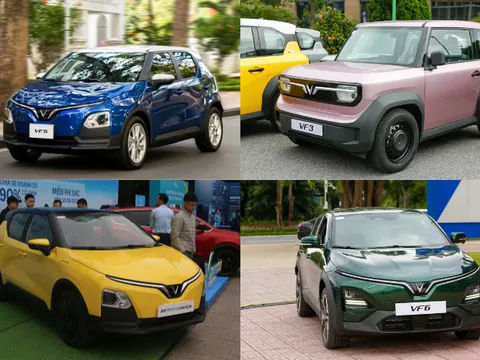 TOP 10 ô tô ăn khách nhất thị trường Việt tháng 8/2025: Xe điện VinFast áp đảo bảng xếp hạng